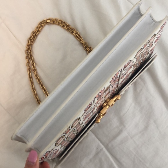 Tory Burch Gemini Link Hicks Garden Shoulder Bag - Picture 10 of 13